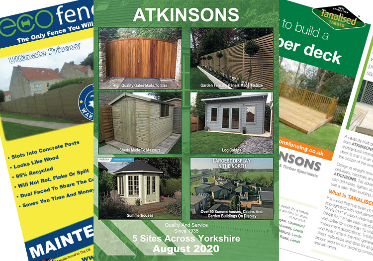 Everything for fencing in Yorkshire decking sheds and timber